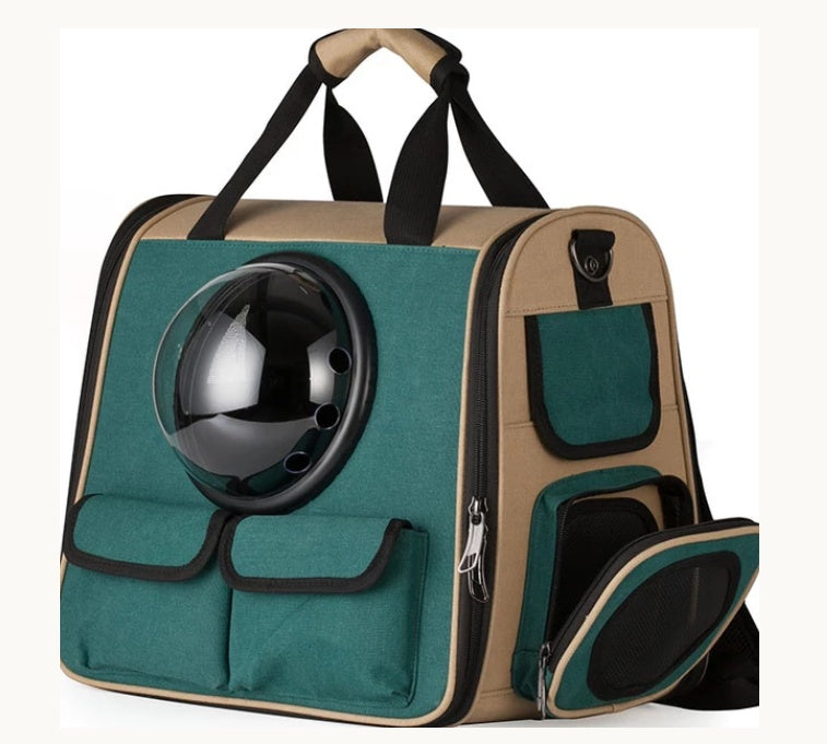 Portable Pet Backpack Carrier – For Cats & Small Dogs