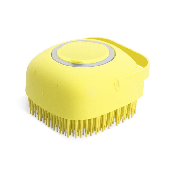 2-in-1 Pet Shampoo Brush & Massage Scrubber