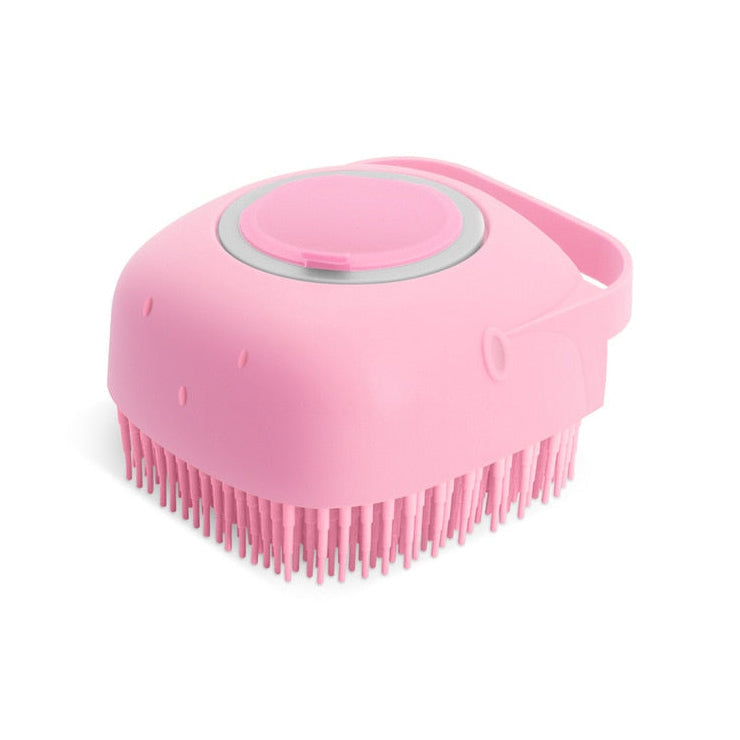 2-in-1 Pet Shampoo Brush & Massage Scrubber